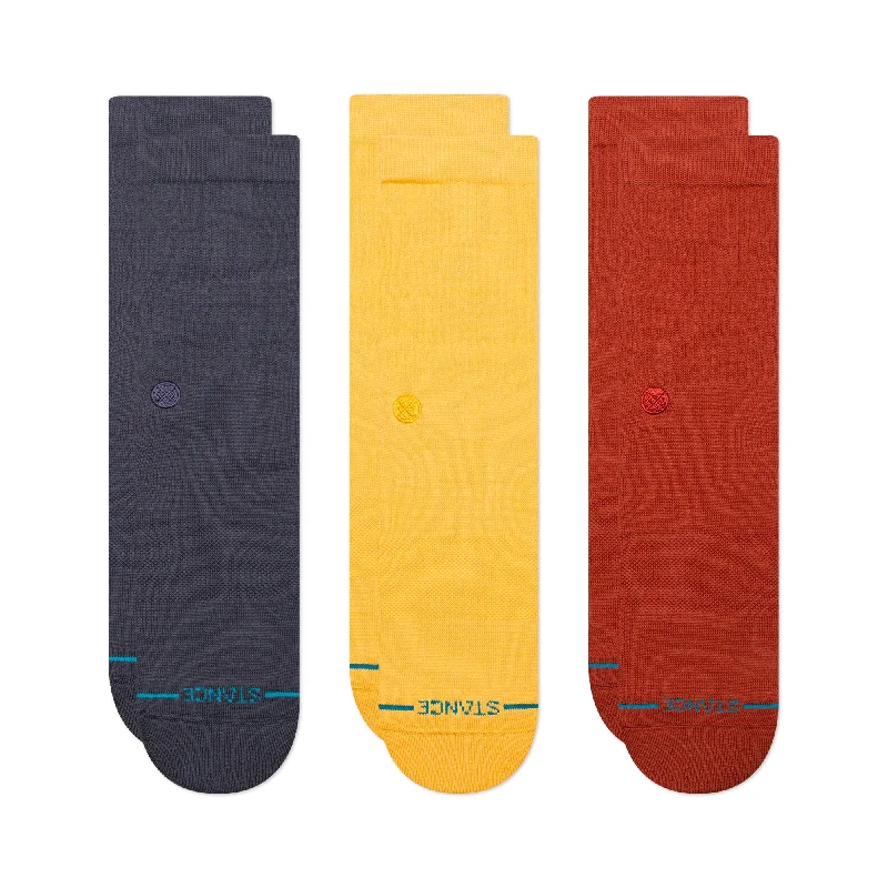 ICON CREW SOCK 3 PACK