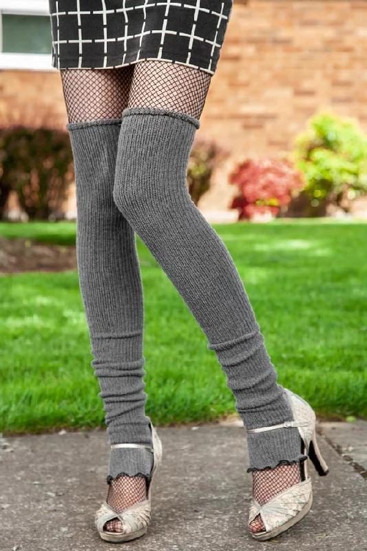 Long Cuffable Scrunchable Leg Warmers