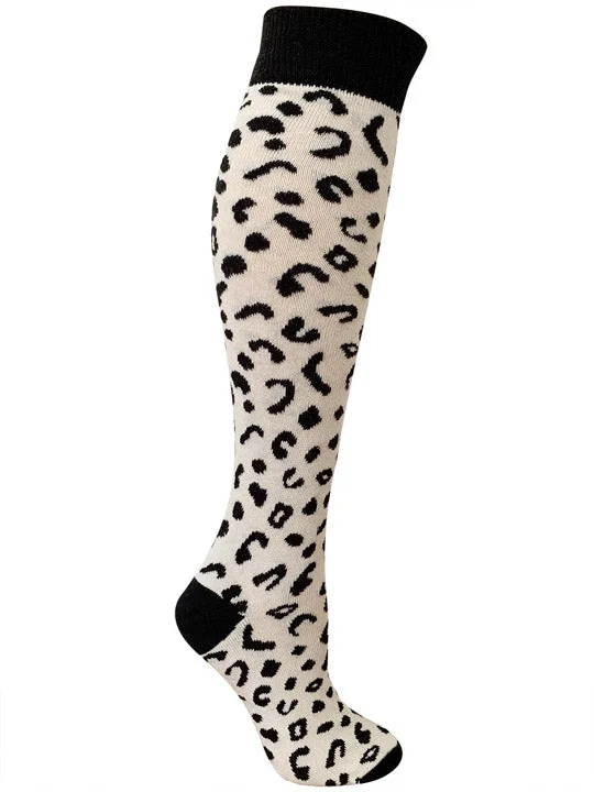 Ocelot Ebony Animal Print Organic Cotton