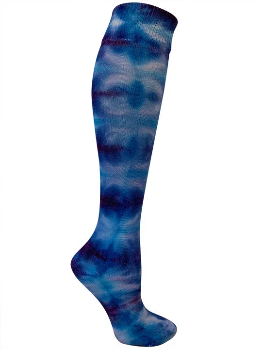 Stella Blue Ice Dye Organic Cotton Knee High