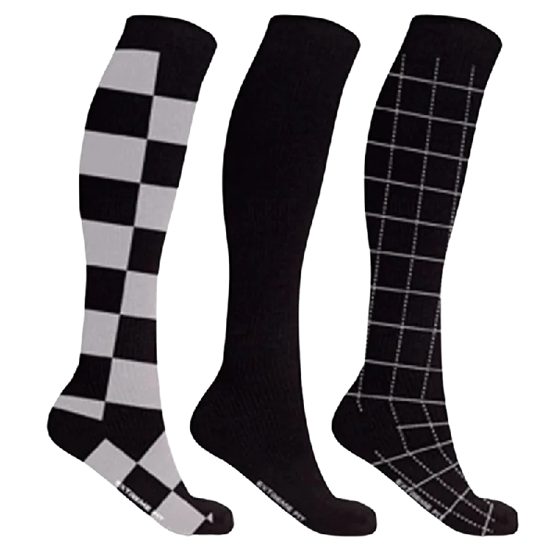 Men's Starter Compression Socks // Black (3-Pairs)