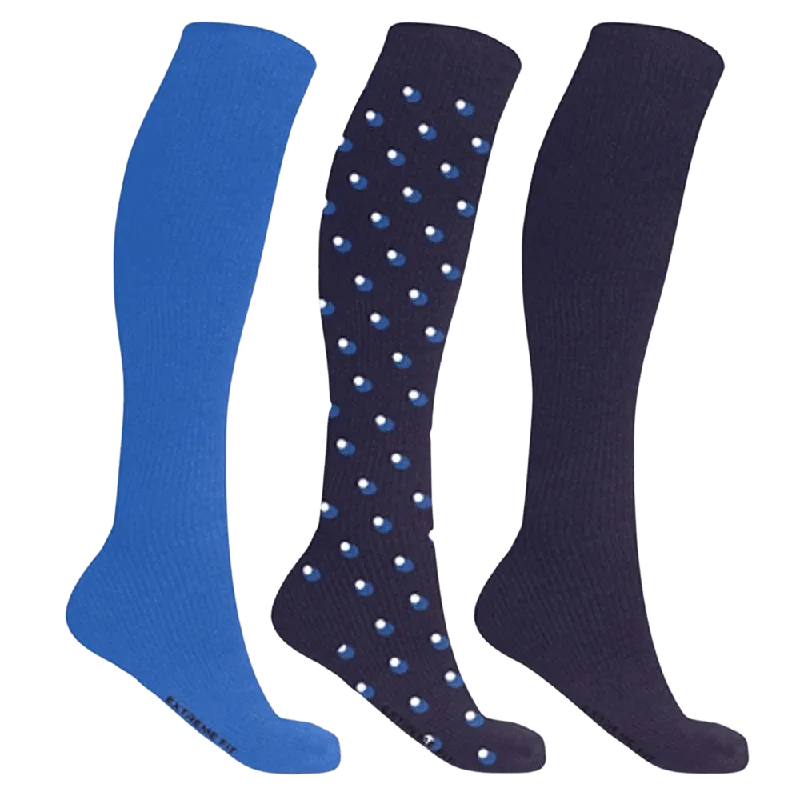 Men's Starter Compression Socks // Blue (3-Pairs)