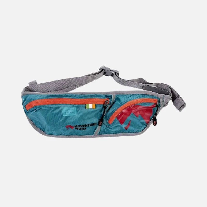 Adventure Worx Ultra Light Running Waist Pouch -Aqua