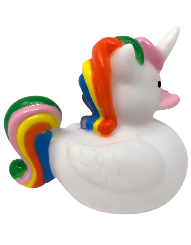 Bath Time Unicorn Duck 6cm Toy