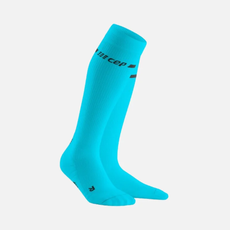 Cep Compression Neon Women's Socks -Neon Blue