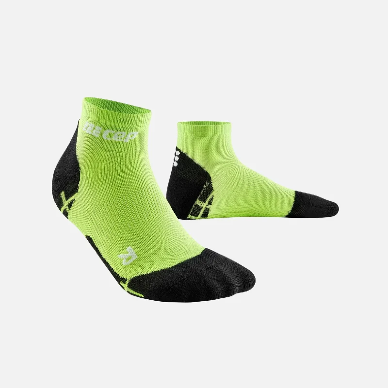 Cep Ultralight Compression Low-Cut Women's Socks -Green/Black