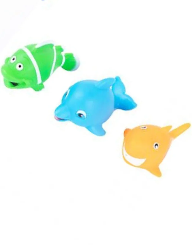 Cute Fish Pool Time Toy - Pack Of 3