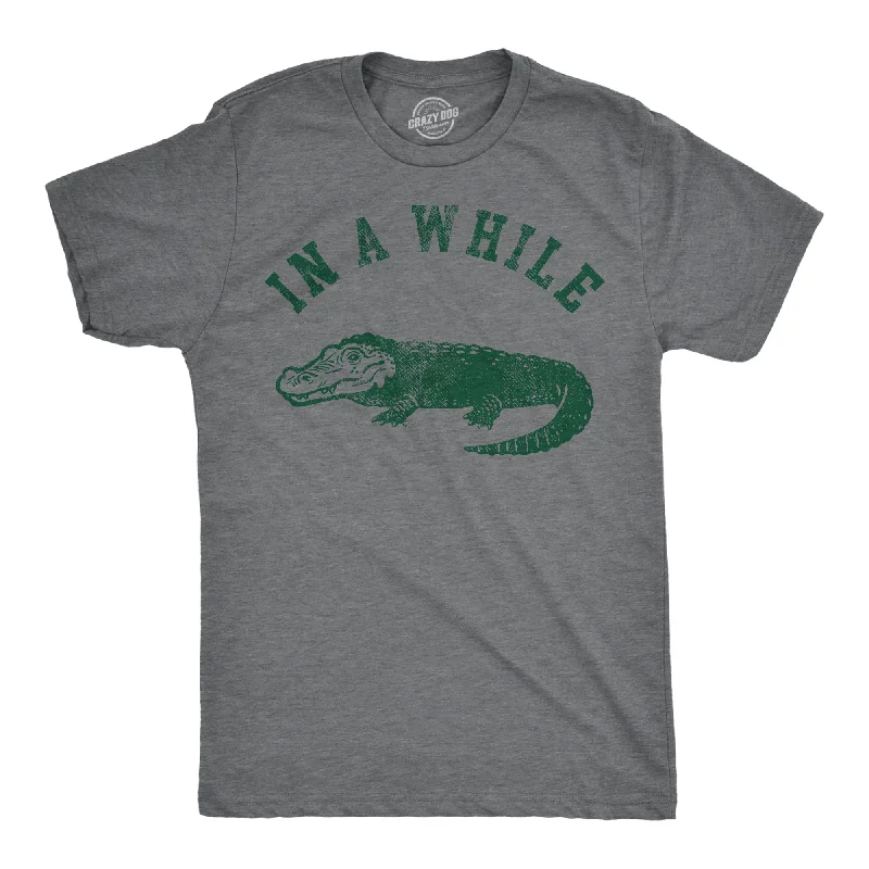 In A While Crocodile Men's T Shirt