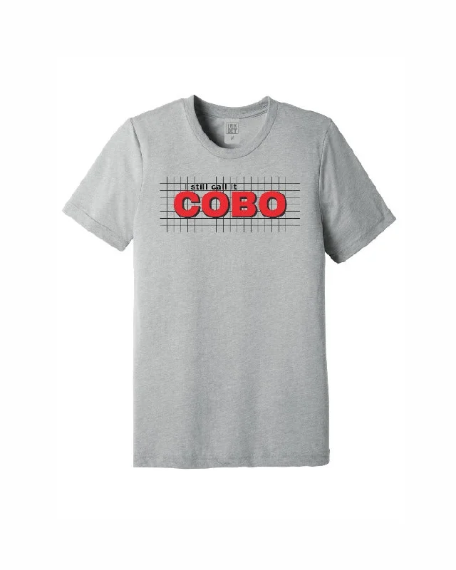 Ink Detroit Vintage Cobo T-Shirt - Heather Silver