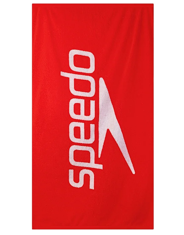 Logo Towel - Red/White