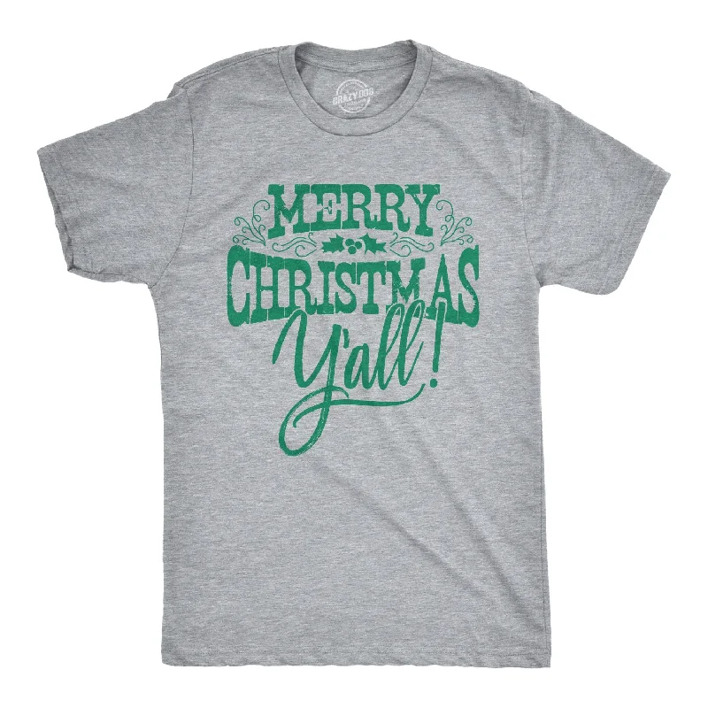 Merry Christmas Y'all Men's T Shirt