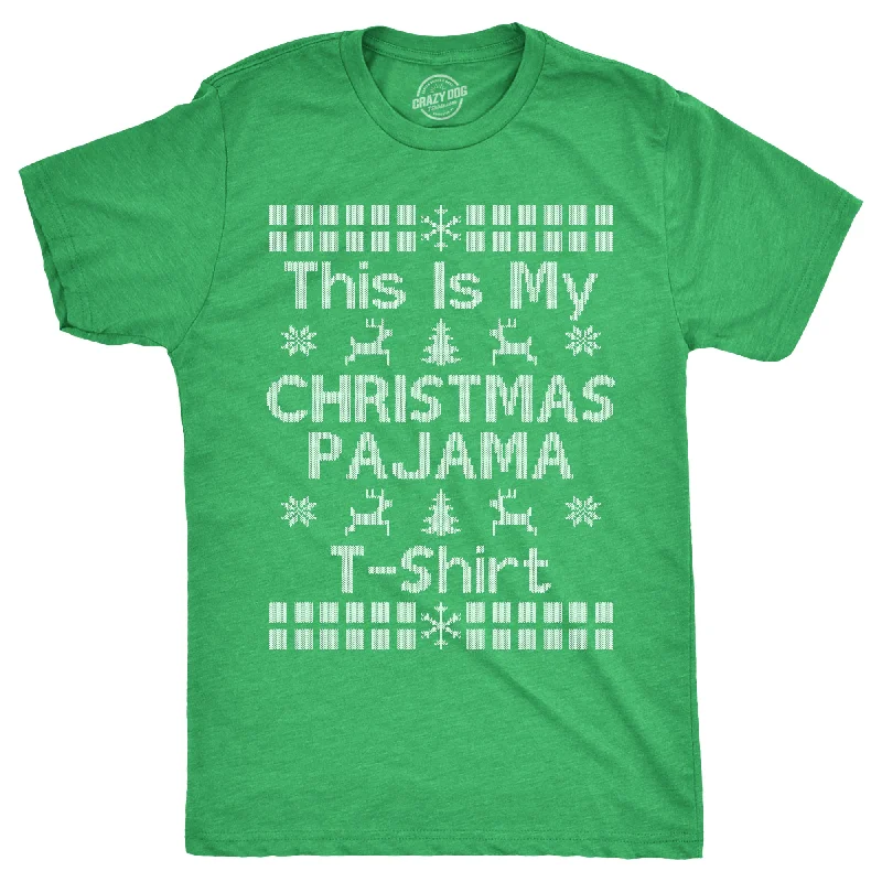 This Is My Christmas Pajama T Shirt Men's T Shirt