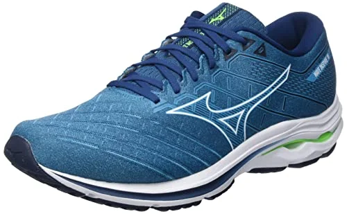 Mizuno Herren Wave Inspire 18 Laufschuh, Moroccanb Wht Gibraltars, 41 EU