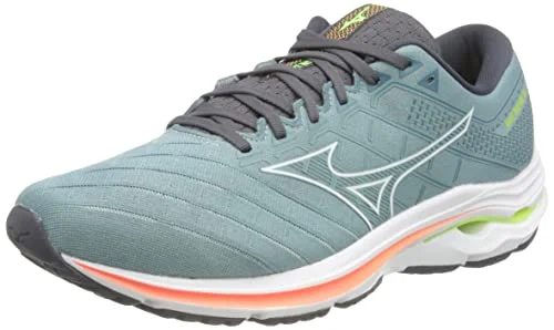 Mizuno Herren Wave Inspire 18 Laufschuh, Moroccanb Wht Gibraltars, 42 EU