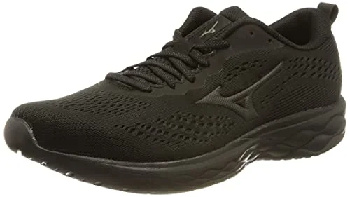 Mizuno Herren Wave Revolt Laufschuh, Black Black Dshadow, 42 EU