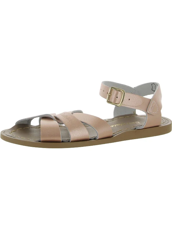 Girls Patent Flat Sandals