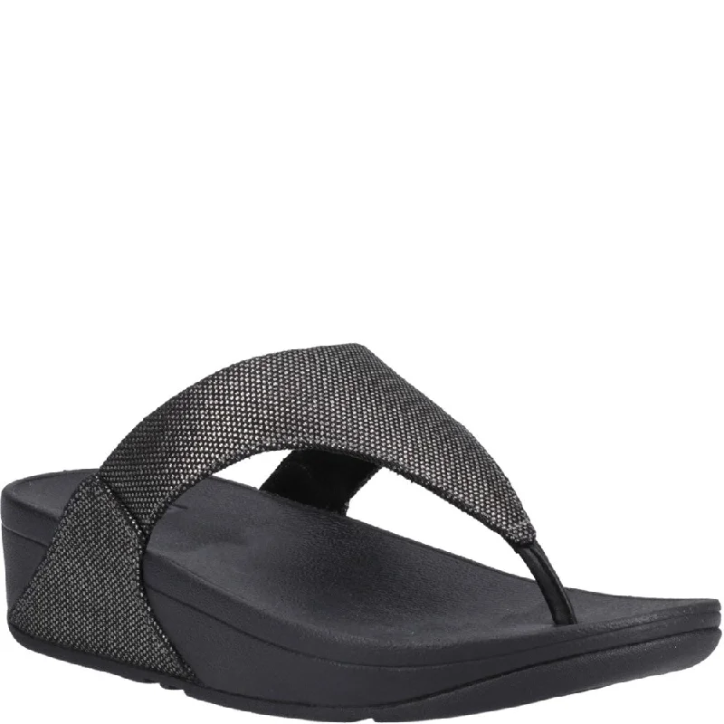 Fitflop Lulu Glitz Toe Post Sandals