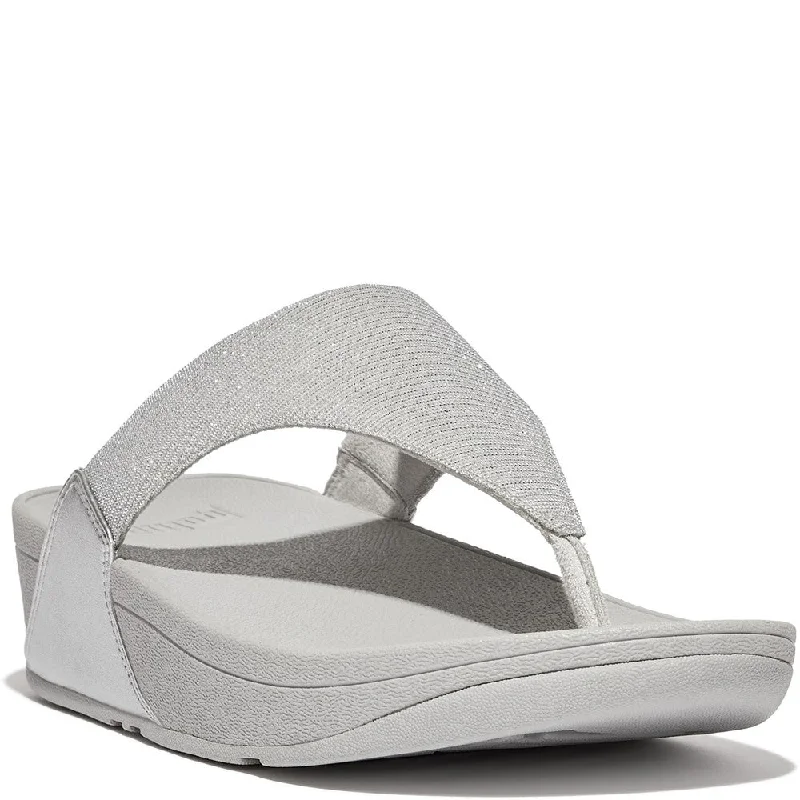 Fitflop Lulu Shimmerlux Toe Post Sandals