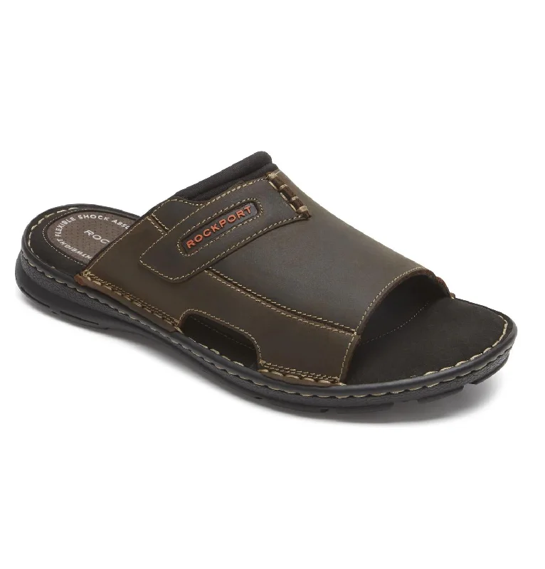 Men's Darwyn 2 Slide In Brown Ii Leather