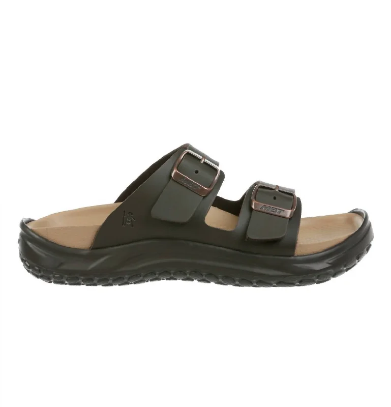 Men's Nakuru Sandal In Dark Brown