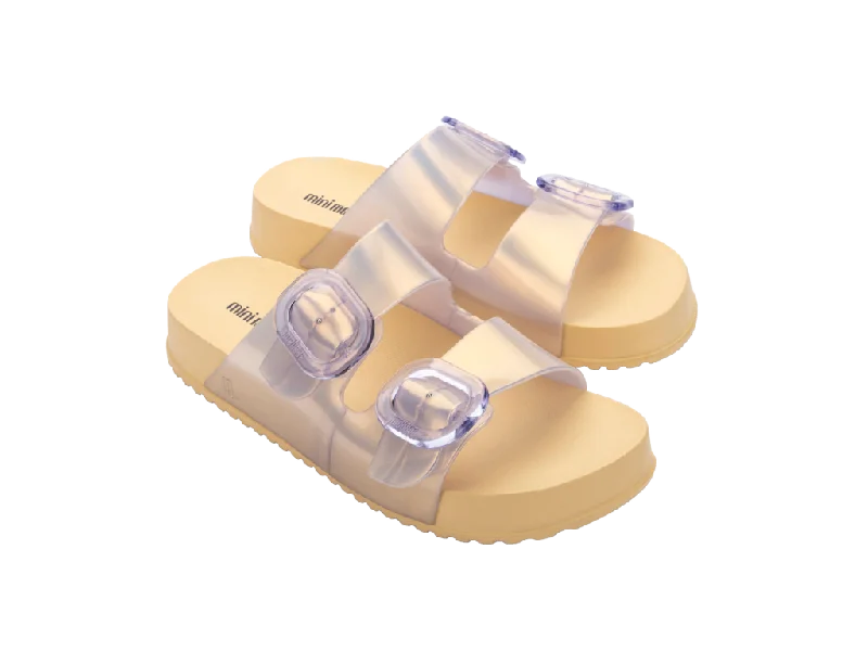 Mini Melissa Pearl Yellow Jelly Slide