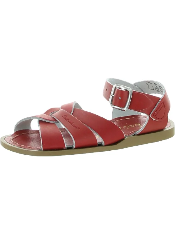 Salt Water Girls Toddler Leather Strap Sandals