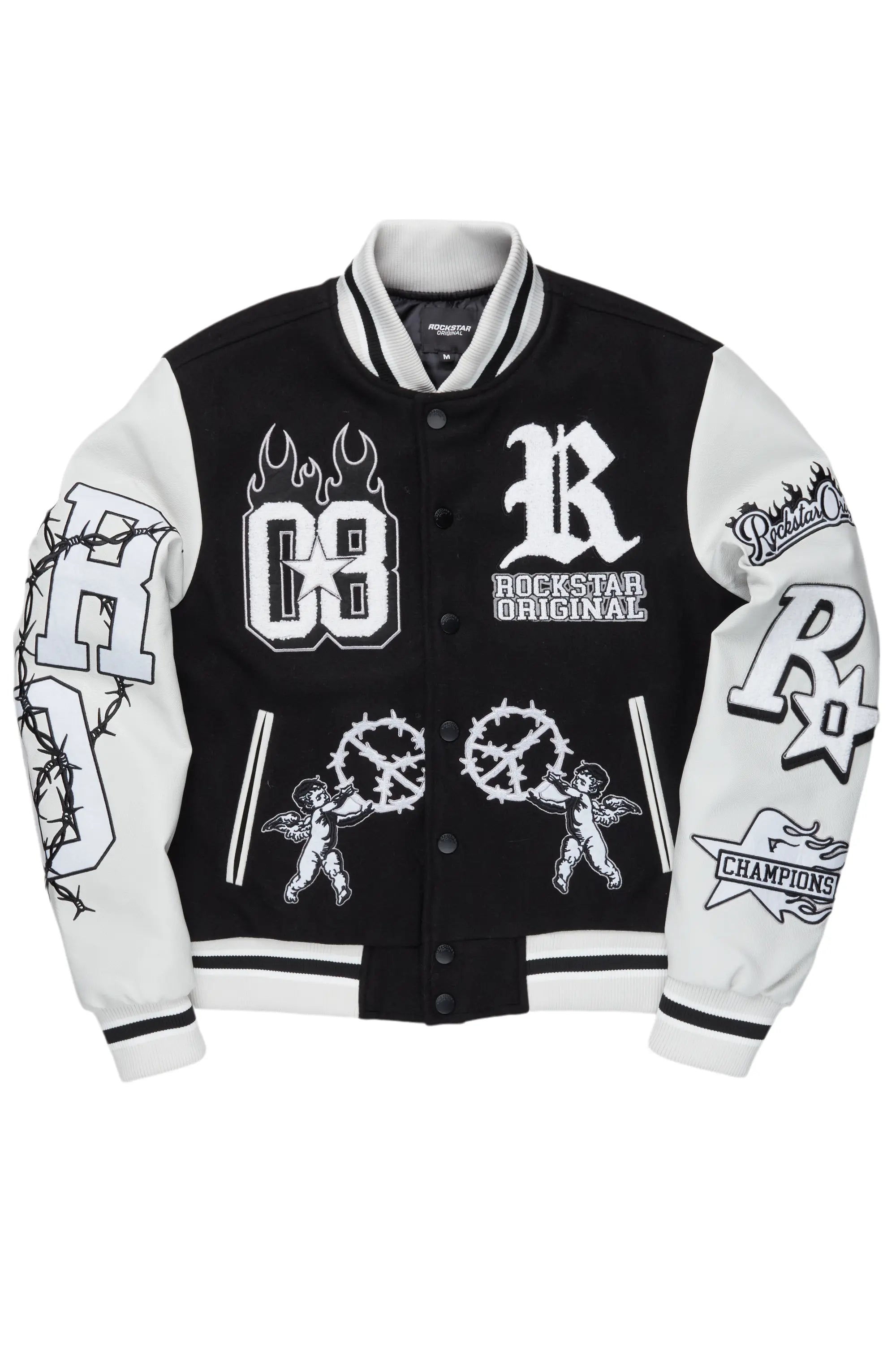 Rune Black Varsity Jacket