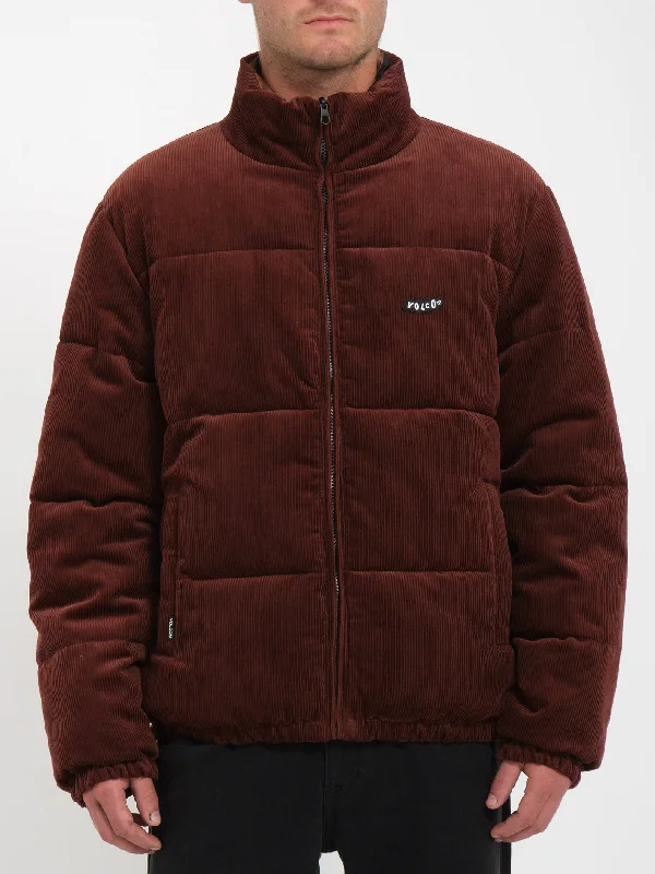 Walltz Corduroy Jacket (Reversible) - BITTER CHOCOLATE