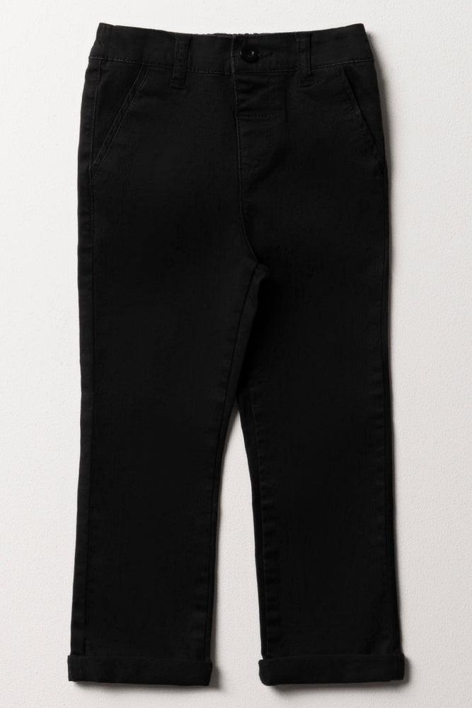 Chino Slim Fit Pants Black