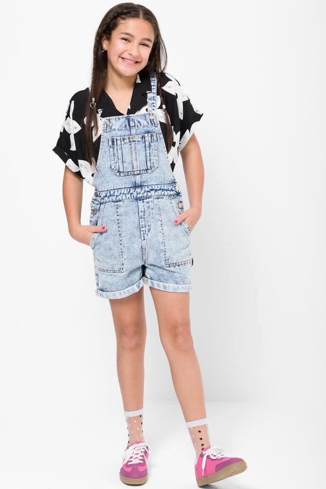 Denim Dungaree Light Blue