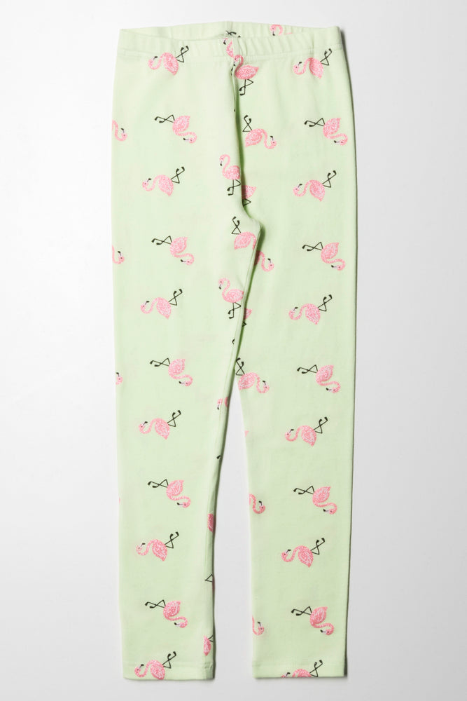 Flamingo Long Legging Light Green