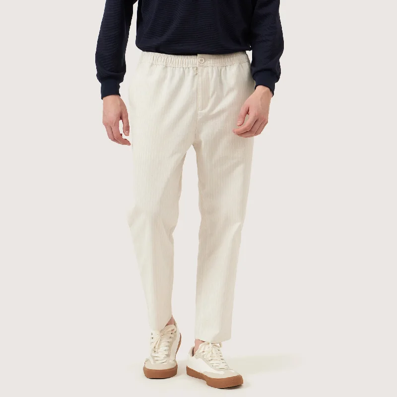 Hickory Striped Ankle Pants