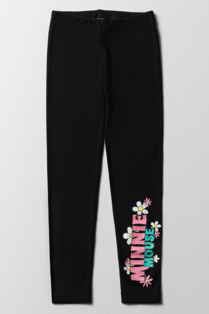 Minnie Mouse Leggings Black